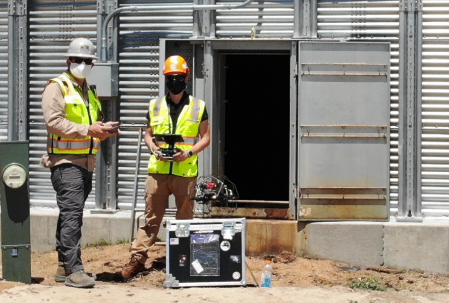 Grain Bin Inspections See Improved Safety, 95% Cost Reduction with Elios 2